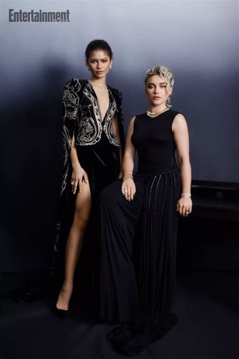 Florence Pugh And Zendaya Entertainment Weekly Florence Pugh