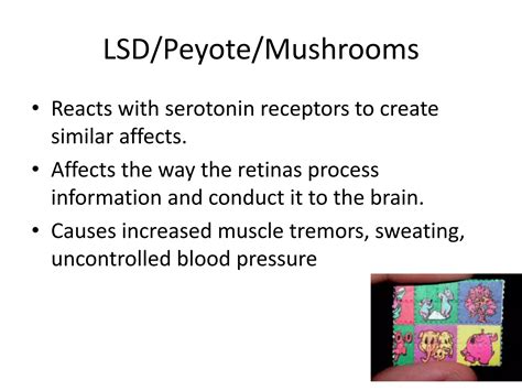 Drugs And Effects On Neurotransmitters Ppt