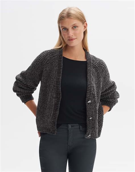 Cardigan Denille Grau Online Bestellen Opus Online Shop