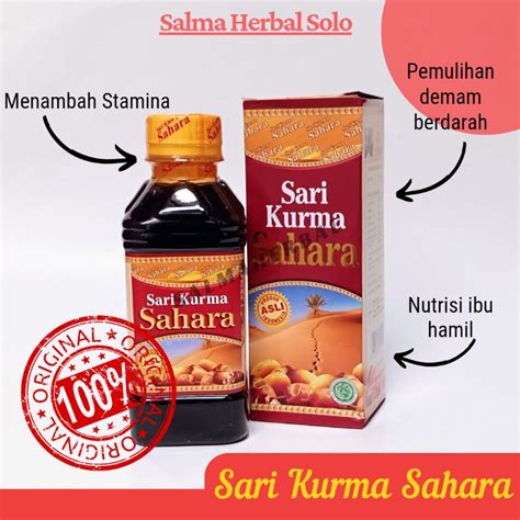 Jual Sari Kurma Sahara Gr Original Shopee Indonesia