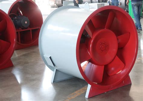 Htf Type Industrial Fan Fire Fighting Smoke Exhaust Axial Flow Fan