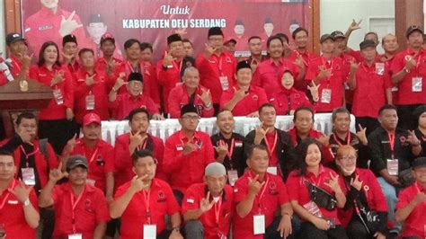 Pdip Deliserdang Bekali Pelatih Saksi Bakal Latih Ribu Lebih Saksi