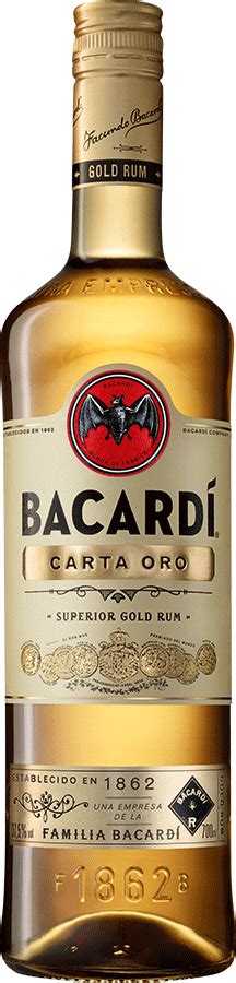 Bacardi Carta Oro Gold Rum Bacardi Limited Hamilton