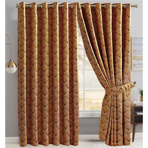 Fairmont Park Annelise Polyester Room Darkening Eyelet Curtain Pair