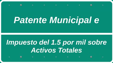 Declaracion De Patente Municipal Quito