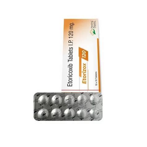 Etorizox 120 Tablets At 180 Stripe Etoricoxib Tablet In Umred ID