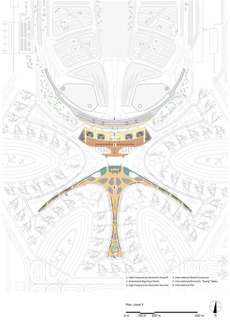 zaha hadid architects' daxing airport with the world's largest terminal ...