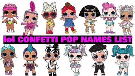 Do you know their names? #lolsurprisedolls #lolunderwraps #loldolls # ...