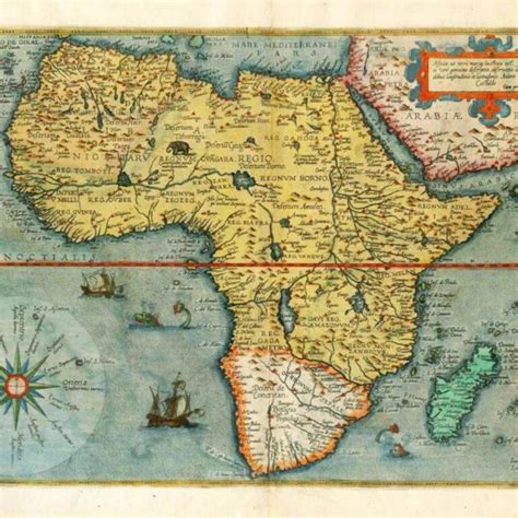 What Is The Oldest Map Of Africa Oldmapster