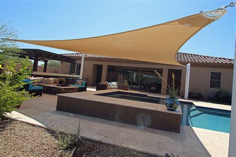 Residential Exterior Sun Shades And Sails Gallery Shade N Net