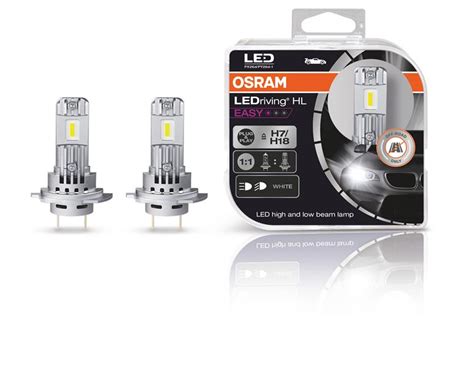 Žárovka OSRAM H7 H18 12V PX26d 16W LED 6500k 2ks OS 64210DWESY HCB