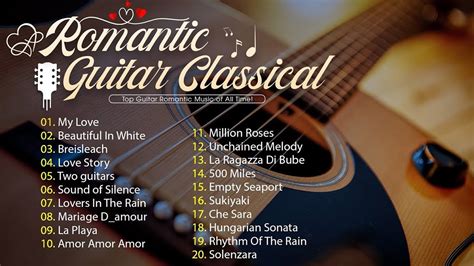 Best Guitar Songs Of All Time Top 55 Romantic Guitar Songs YouTube