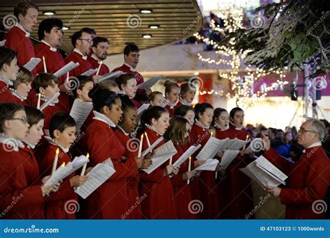 Choir Perform Christmas Carols In Kuala Lumpur Editorial Image ...