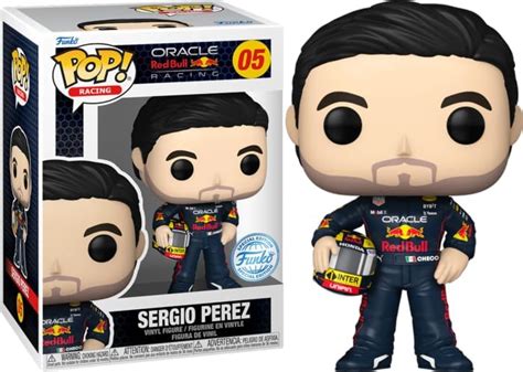 Funko Pop Formula 1 Red Bull Sergio Perez Avec Casque Exc