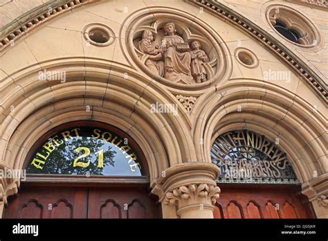 Saint Andrews Chambers 21 Albert Square Manchester England Stock