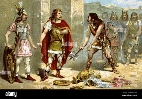 Clovis Around 466 511 King Of The Franks 481 511 And The Vase Of