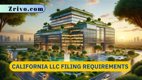 California LLC Filing Requirements