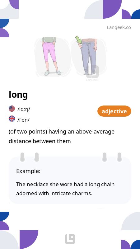 Definition And Meaning Of Long Langeek