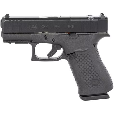 Glock 43x Mos Compact 9mm Luger Pistol Academy