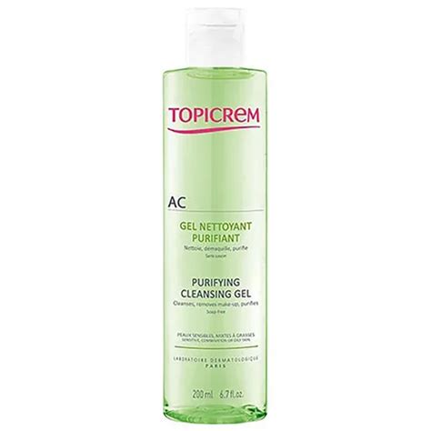 Gel R A M T Cho Da Nh N M N Topicrem Ac Purifying Cleansing Gel Ml