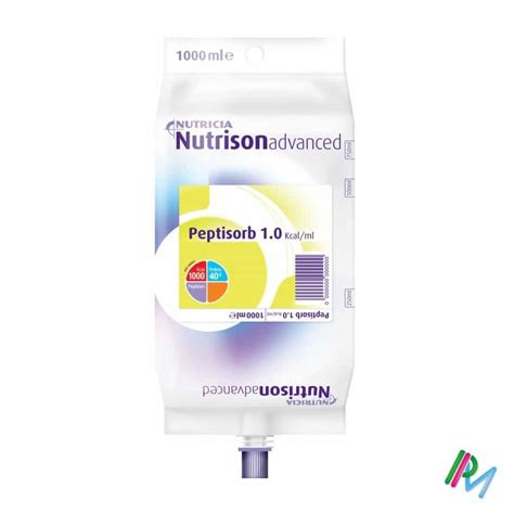 Nutrison Advanced Peptisorb Pack 1 L Commande En Ligne Optiphar