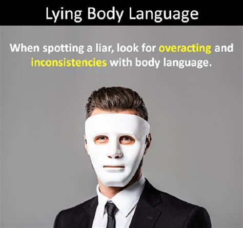 Body Language Spotting A Liar