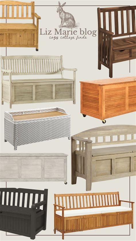 The Best Outdoor Storage Benches To Create A Cozy Outdoor Space