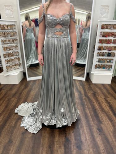 Sherri Hill Silver Rsg Formals