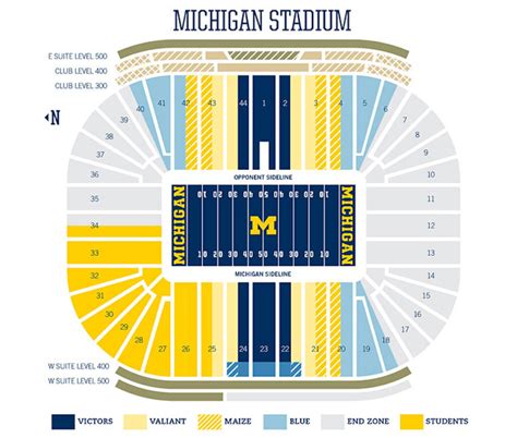 Michigan State Football Stadium Seating Map | Elcho Table