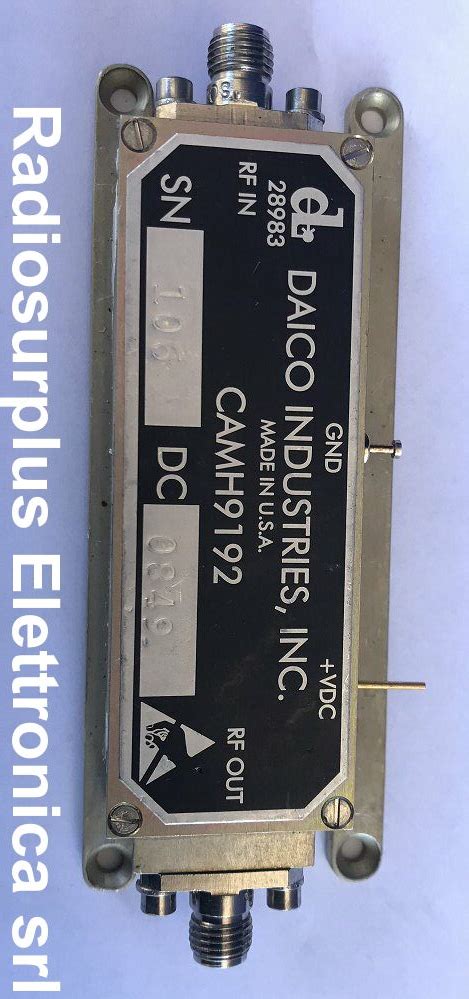 Rf Amplifier Daico Industries Camh9192