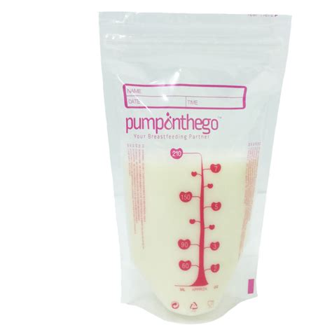 PumpOnTheGo Breast Pumps Expert » POTG Breast Milk Storage Plastic 7oz 25pcs