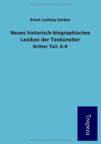 Amazon Co Jp Neues Historisch Biographisches Lexikon Der Tonk Nstler