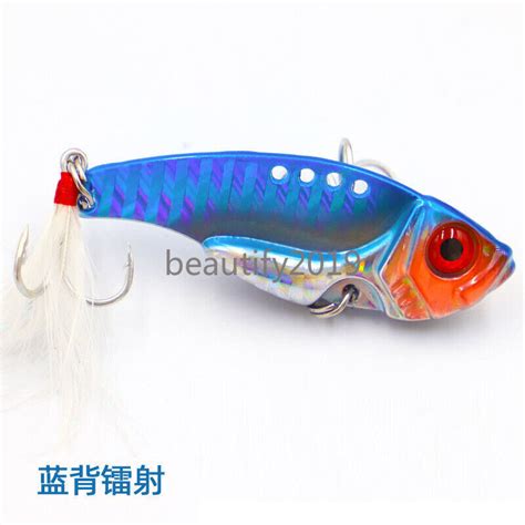 10Pcs Metal VIB Lure Bass Fishing Lures Blade Baits Walleyes Jigging