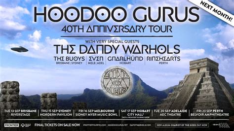 Hoodoo Gurus Th Anniversary Tour Eventalaide