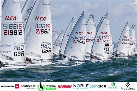 Ukla Open And National Ilca Championships 2023 At Hayling Island Sailing