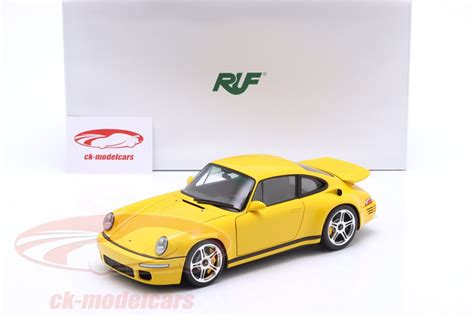 Almost Real 1 18 RUF Porsche CTR Anniversary 建設年 2017 花 黄色 ALM880301