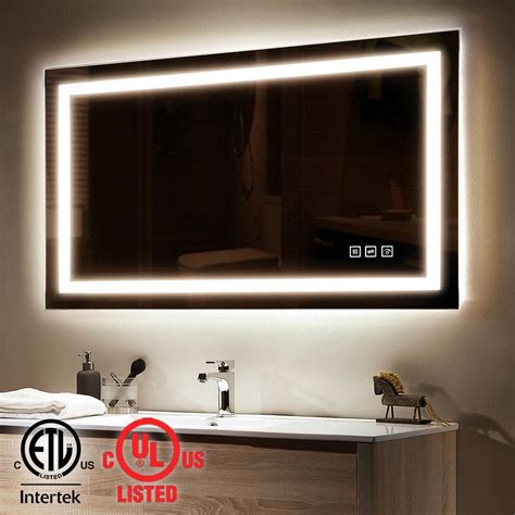 Led Lighted Bathroom Vanity Mirror | Shelly Lighting