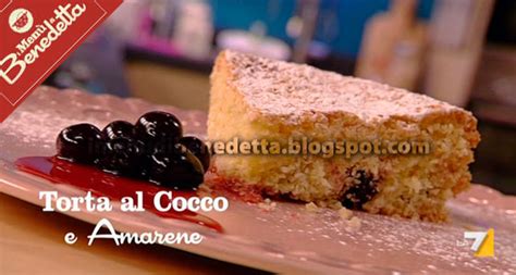 Torta Al Cocco E Amarene La Ricetta Di Benedetta Parodi