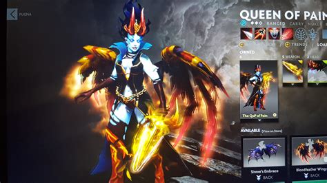 Queen Of Pain Dota 2 Set