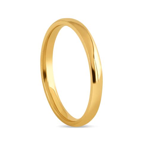 Wedding Band For Women In Real Gold Size L PureJewels UK