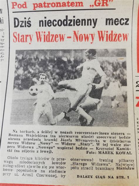 Retro Widzew Nowy Widzew Stary 5 2 SlowFoot O piłce z wolnej stopy