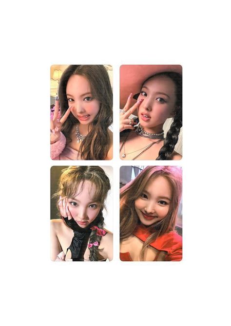 Im Nayeon Pop Music Plant Photocard Template Front Mini álbumes