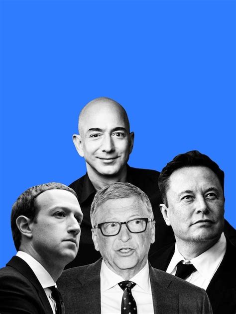 Elon Musk Jeff Bezos Mark Zuckerberg Bill Gates Net Worth Of World