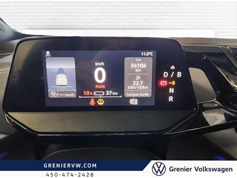 Grenier Volkswagen Volkswagen ID 4 PRO AWD THERMOPOMPE TOIT PANO 2023