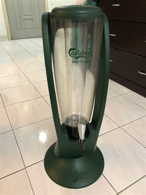 Used Carlsberg Beer Tower Furniture Home Living Kitchenware