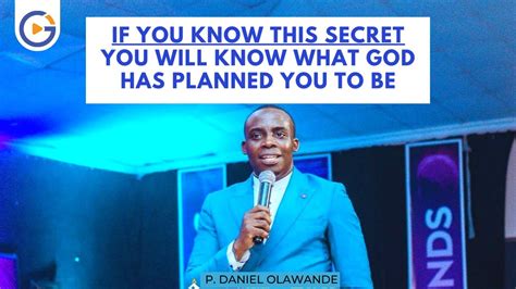 If Only You Know Pastor Daniel Olawande Youtube