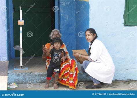 Free Medical Camp In Rural Area India Editorial Stock Photo Image Of