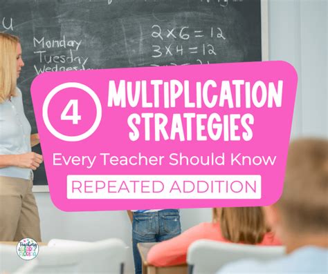 4 Multiplication Strategies Every Teacher Should Know Repeated Addition Teaching In The Heart