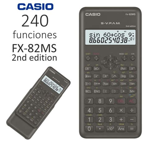 Casio FX 82MS 2nd Edition Calculadora Cientifica económica