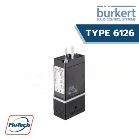 Burkert Type 6126 2 2 Or 3 2 Way Rocker Solenoid Valve With